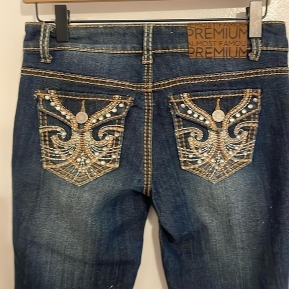 Almost Famous Western Style Skinny Jeans 5 - Picture 1 of 12